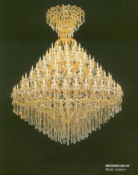 Crystal chandeliers