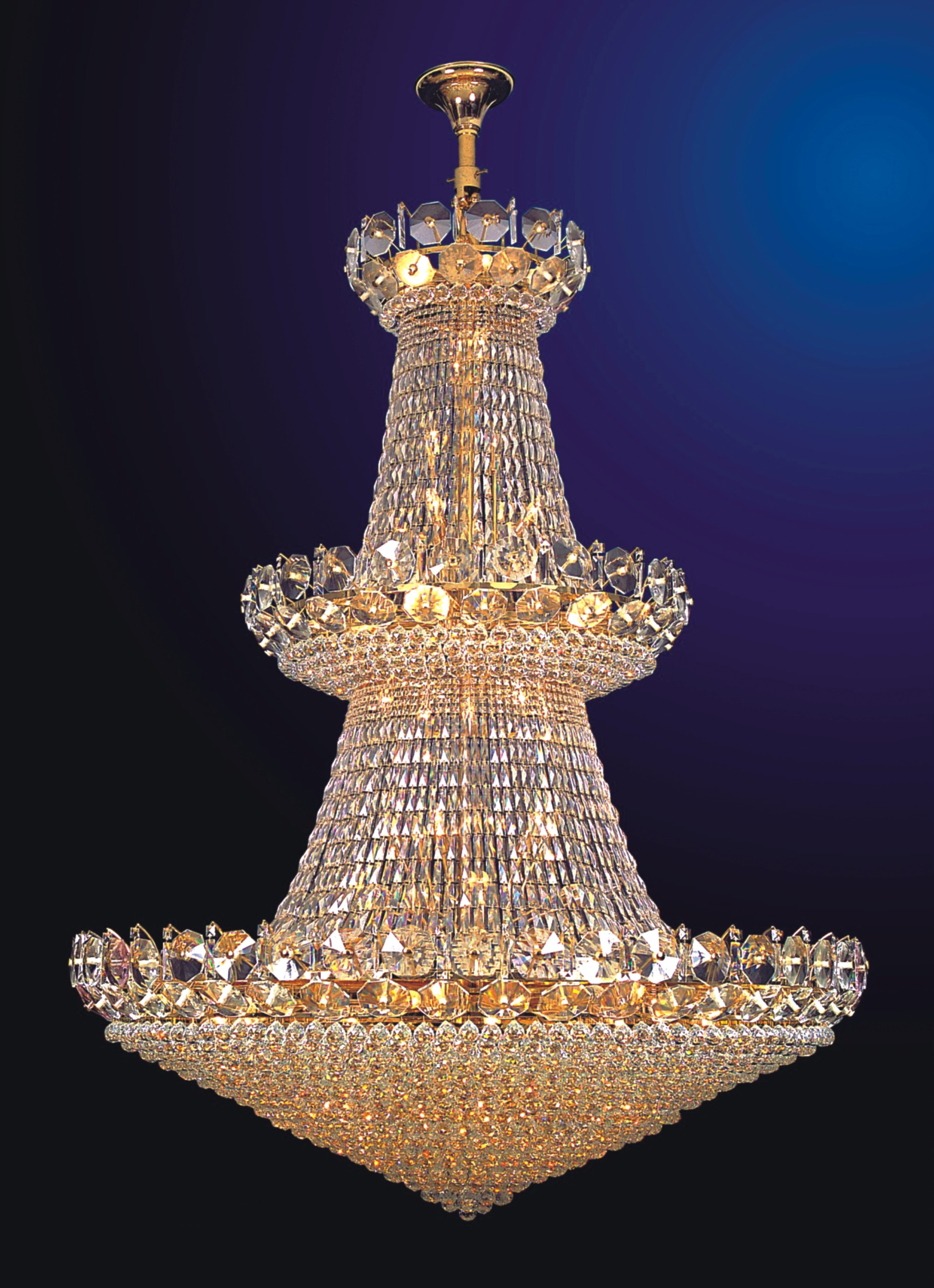 Crystal chandeliers